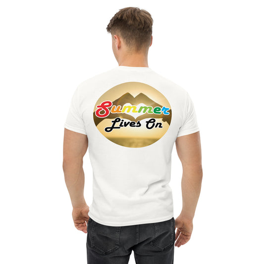 Picture on back only Mens classic tee